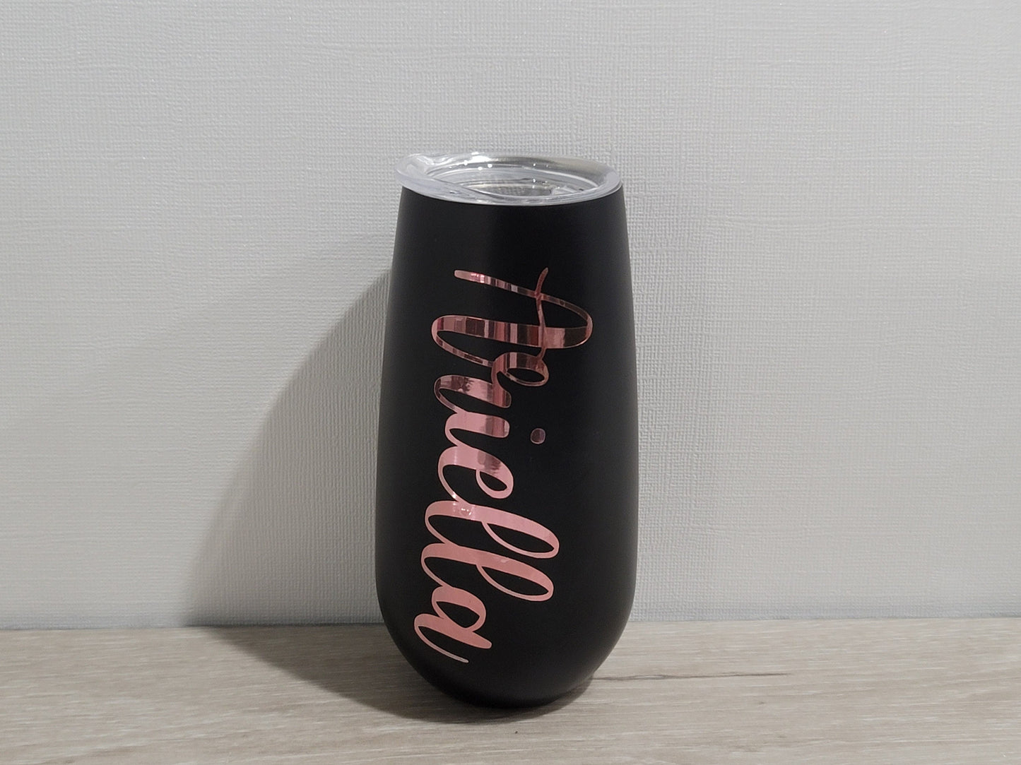 Personalized Champagne Tumbler